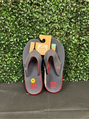 REEF Boston Red Sox Fanning Bottle Opener Sandals - M10